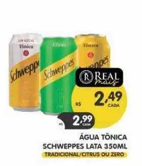 Água tônica schweppes