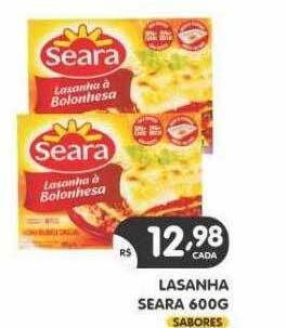 Supermercados Real Lasanha seara oferta