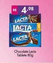 Supermercados Rondon Chocolate lacta tablete oferta