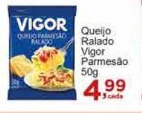Queijo Ralado Vigor Parmesão 50g