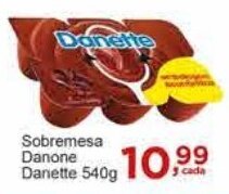 Rossi Supermercado Sobremesa Danone Danette 540g oferta