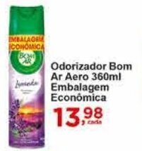 Rossi Supermercado Odorizador Bom Ar Aero 360ml Embalagem Econômica oferta
