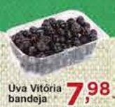 Rossi Supermercado Uva Vitória Bandeja 500g oferta