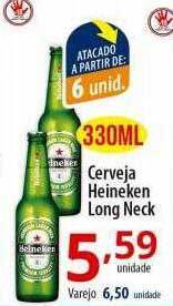 Cerveja heineken long neck