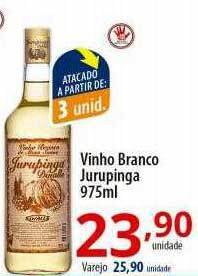 Akki Atacadista Vinho branco jurupinga oferta