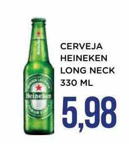 Apoio Mineiro Cerveja heineken long neck oferta