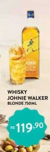 Apoio Mineiro Whisky johnie walker blonde oferta