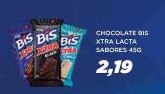 Apoio Mineiro Chocolate bis xtra lacta sabores oferta