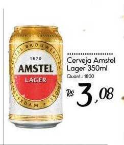 Giassi Supermercados Cerveja amstel lager oferta