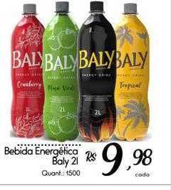 Giassi Supermercados Bebida energética baly oferta