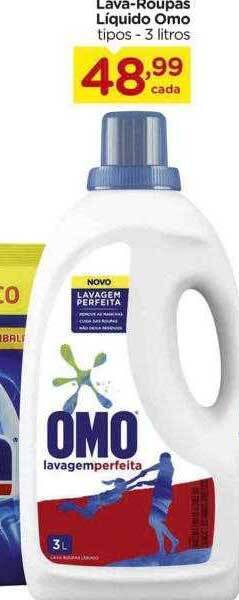 Carrefour Lava-roupas líquido omo tipos oferta