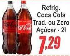 Serrano Supermercado Refrig. coca cola trad. ou zero açúcar oferta
