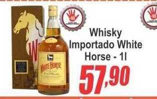 Serrano Supermercado Whisky importado white horse oferta