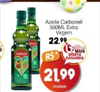 Supermercado Bem Barato Azeite carbonell extra virgem oferta