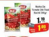 Higa's Supermercado Molho de tomate olé trad sachê oferta