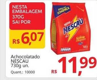 Supermercados Koch Achocolatado nescau oferta
