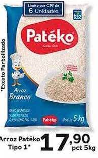 Supermercados Tauste Arroz patéko tipo 1 oferta