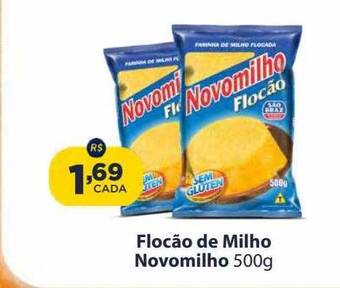 Super Show Flocão de milho novomilho oferta