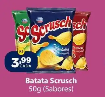 Batata scrusch sabores