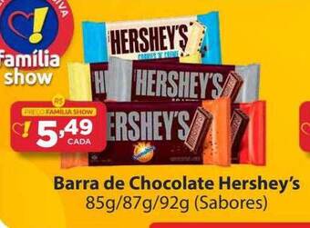 Super Show Barra de chocolate hershey's sabores oferta