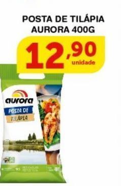 Posta de tilápia aurora 400g