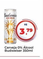 Tonin Superatacado Cerveja 0% álcool budweiser 350ml oferta