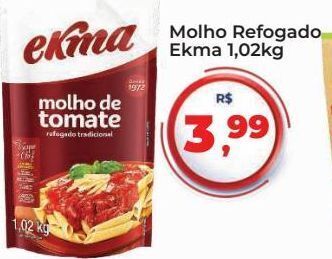 Tonin Superatacado Molho refogado ekma 1,02kg oferta