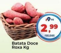 Tonin Superatacado Batata doce roxa kg oferta