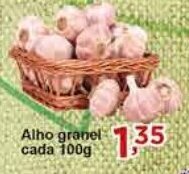 Rossi Supermercado Alho granel cada 100g oferta