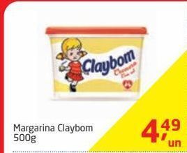 Tenda Atacado Margarina claybom 500g oferta