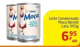 Tenda Atacado Leite condensado moça nestlé lata 395g oferta