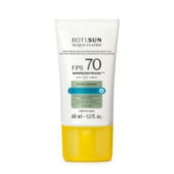 Protetor solar facial antioleosidade fps70 boti.sun acqua fluido 40ml