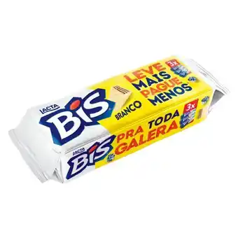 Barracão Supermercado Choc lacta bis lv+ pg- 378g - branco oferta