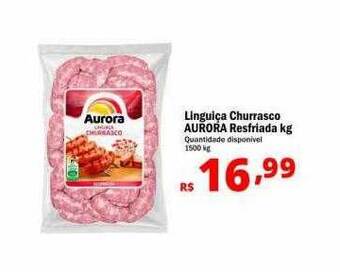Althoff Supermercados Linguiça churrasco aurora resfriada kg oferta