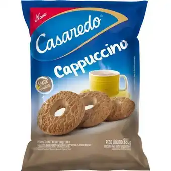 Biscoito rosca casaredo cappucino embalagem 280g
