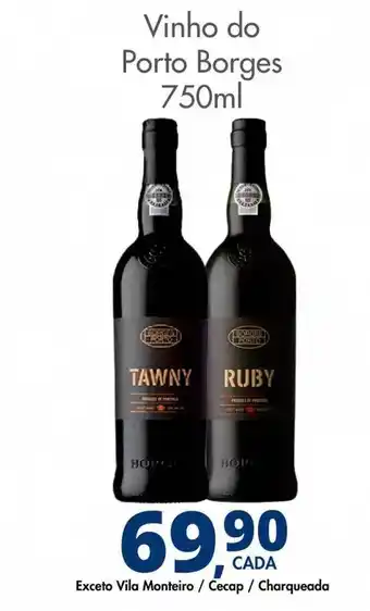Delta Supermercados Vinho do porto borges oferta