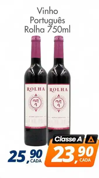 Delta Supermercados Vinho português rolha oferta