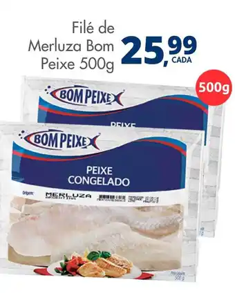 Delta Supermercados Filé de merluza bom peixe oferta