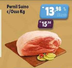 GoodBom Pernil suino c osso kg oferta