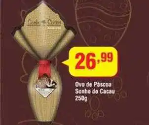 Ovo de páscoa sonho de cacau