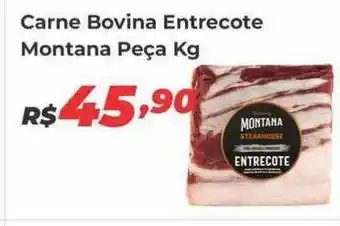 Villarreal Supermercados Carne bovina entrecote montana peça kg oferta