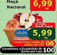 Mialich Supermercados Maçã nacional oferta