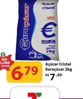 Açúcar cristal euroçúr