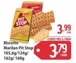Biscoito marilan pit stop