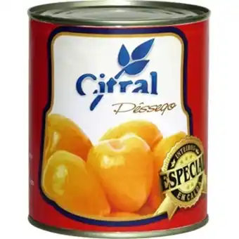 Pêssego em calda citral 800g