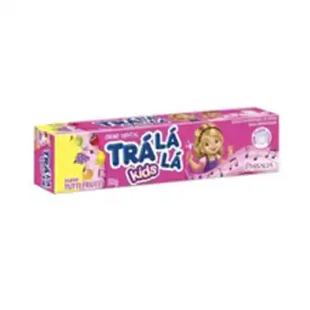 Creme dental infantil trá lá lá tutti frutti 50g