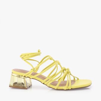 Di Gaspi Sandalia salto acrilico amarracao oferta