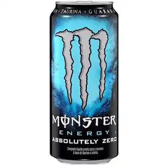 Super Nosso Bebida energética monster absolutely zero 473ml oferta
