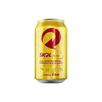 Cerveja pilsen skol 350ml