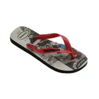 Itapuã Calçados Chinelo dedo havaianas top marvel classic preto infantil masculino oferta